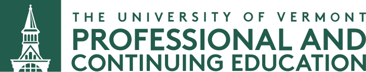 UVM Professional and Continuing Education Logo
